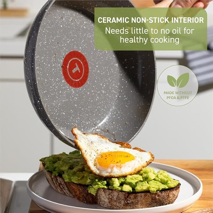 T-fal Revive Ceramic Nonstick Frying Pan - Image 2
