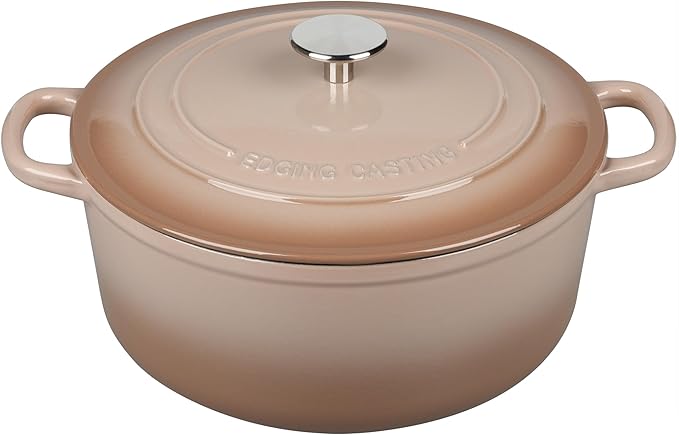 EDGING CASTING Enameled Dutch Ovens Cast Iron Dutch Oven Pot by EDGINGCOOKWARE