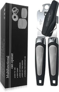 Safring Can Opener Manual, Handheld Strong Heavy Duty Stainless Steel Can Opener by Safring