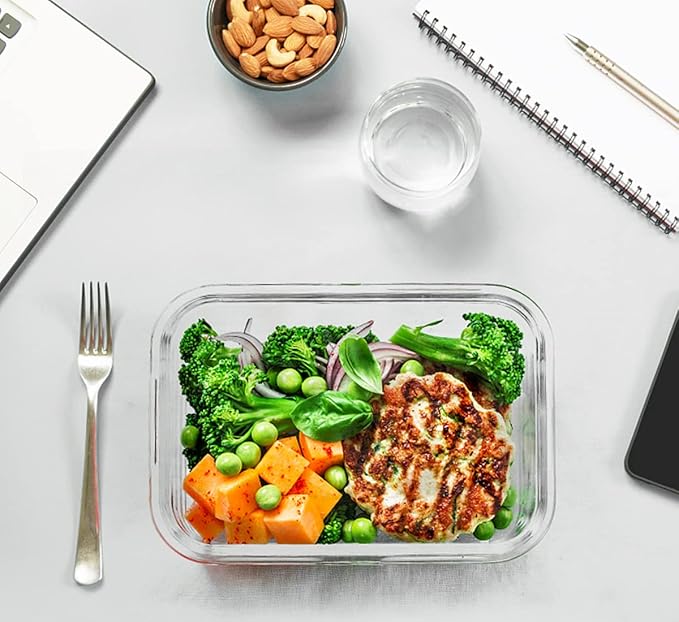 30 Pieces Glass Food Storage Containers - Image 5