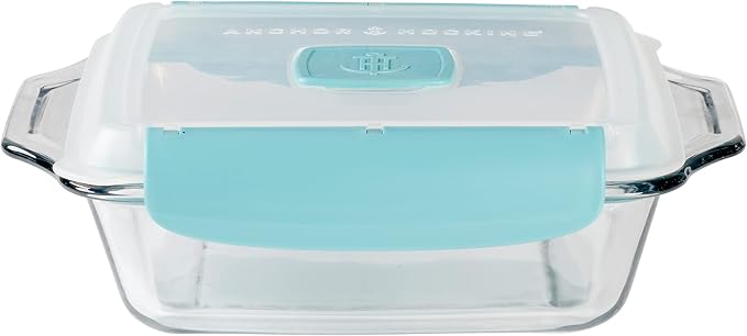 Anchor Hocking 8 Inch Square Cake Dish - Image 3