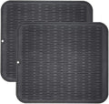 ZLR 2 Pcs Large Silicone Dish Drying Mat by ZLR