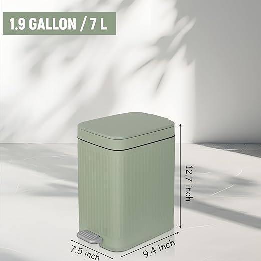 rejomiik Small Bathroom Trash Can - Image 7