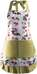 Vintage Floral Apron for Women by AlexVirtue