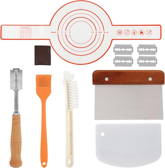 Bread Making Tools and Baking Supplies Sets, Danish Dough Whisk by Unknown