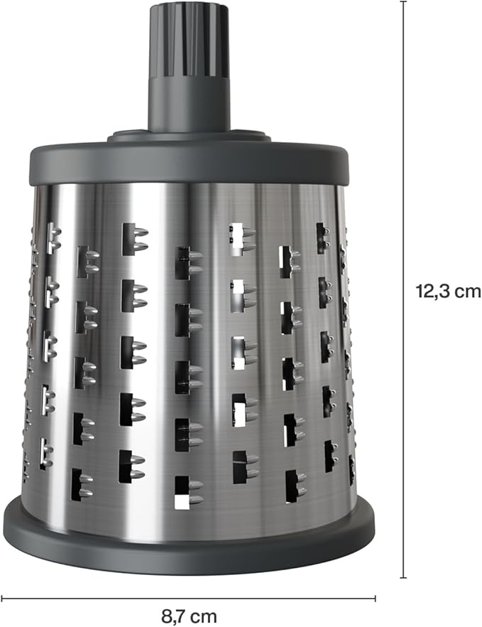 Zyliss E900059 Universal Drum Grater, Stainless Steel, Grating Apples, - Image 3