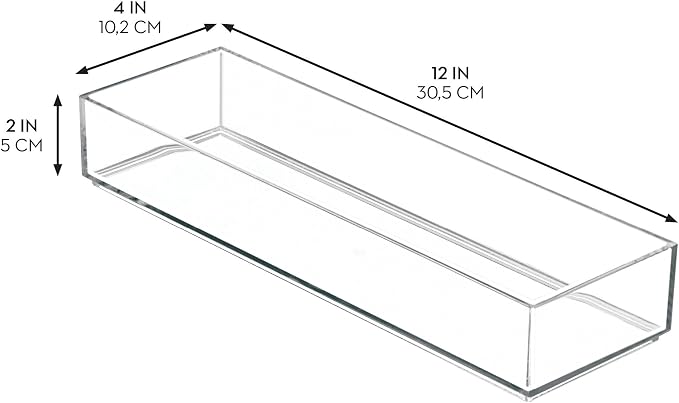 iDesign Plastic Makeup Drawer Organizer Tray - Image 3