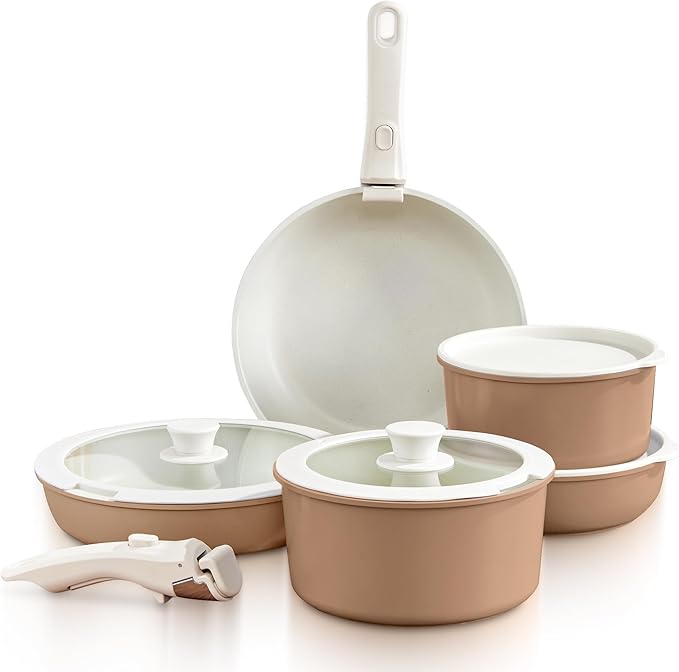 GOURMETIFIC® Pots and Pans Cookware Set by Unknown