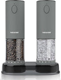 Newise Electric Salt and Pepper Grinder Set, Rechargeable by Unknown