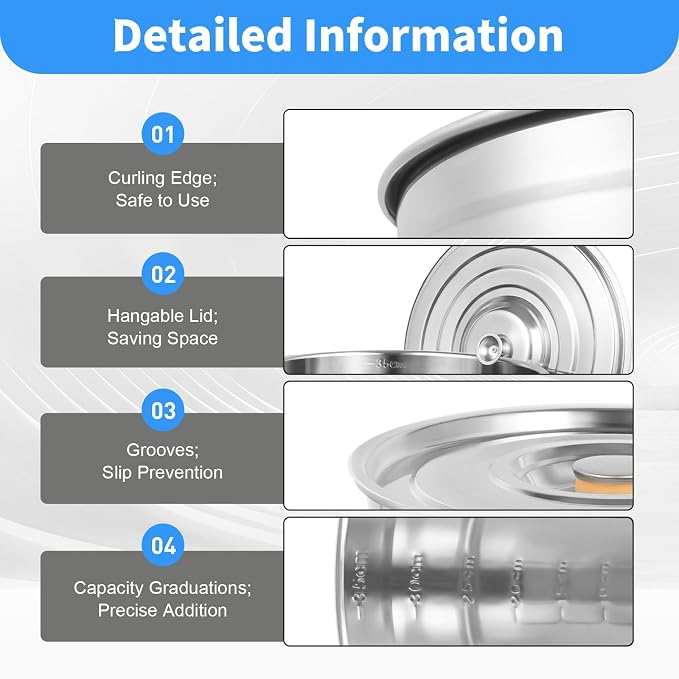 35L/30Qt Stainless Steel Stockpot, Kitchen Soup Big Cooking, Commercial Heavy - Image 8