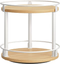 YATINEY Lazy Susan Organizer, Rotating Spice Rack, 2 Tier Spice Turntable by Yatiney