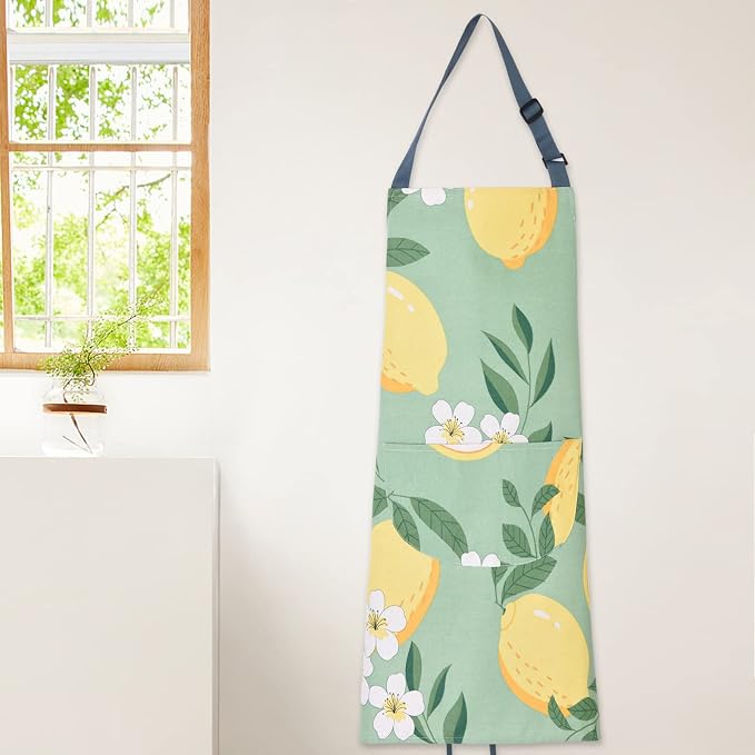 2 Pack Floral Apron for Women - Image 4