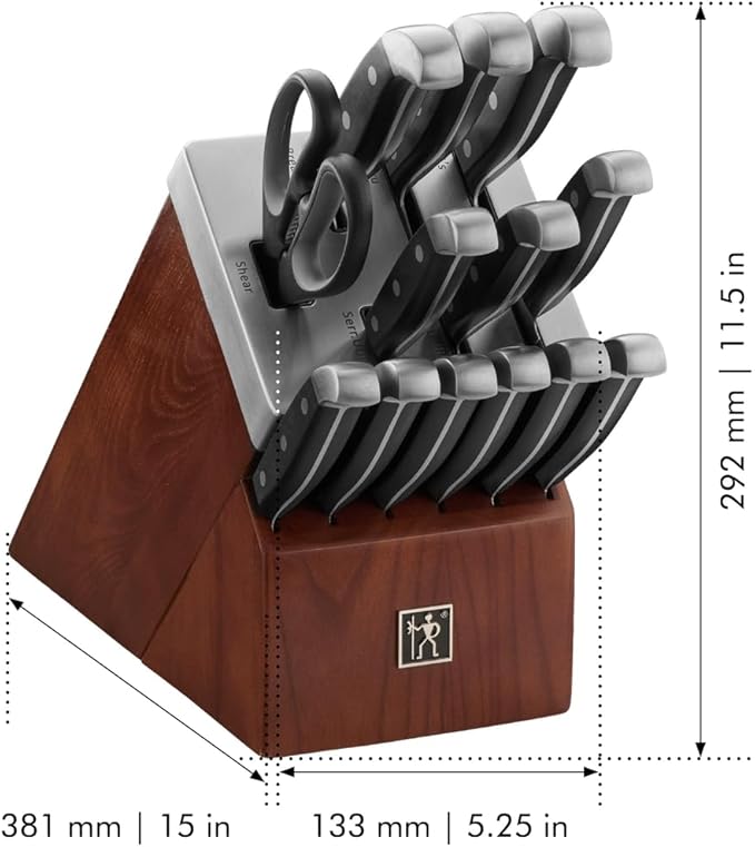 HENCKELS Statement Razor-Sharp 14-Piece Knife Set, German Engineered Knife - Image 3