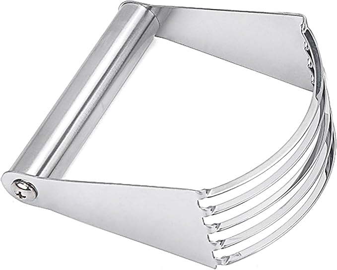 Dough Blender, 4.6 Inch x 4 Inch Stainless Steel Pastry Cutter - Image 3