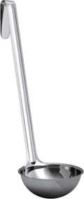 Super Sturdy, Ergonomic 4 Oz. Soup Ladle 1 Pk. Stainless Steel Ladles by FoodRestaurantSupplies