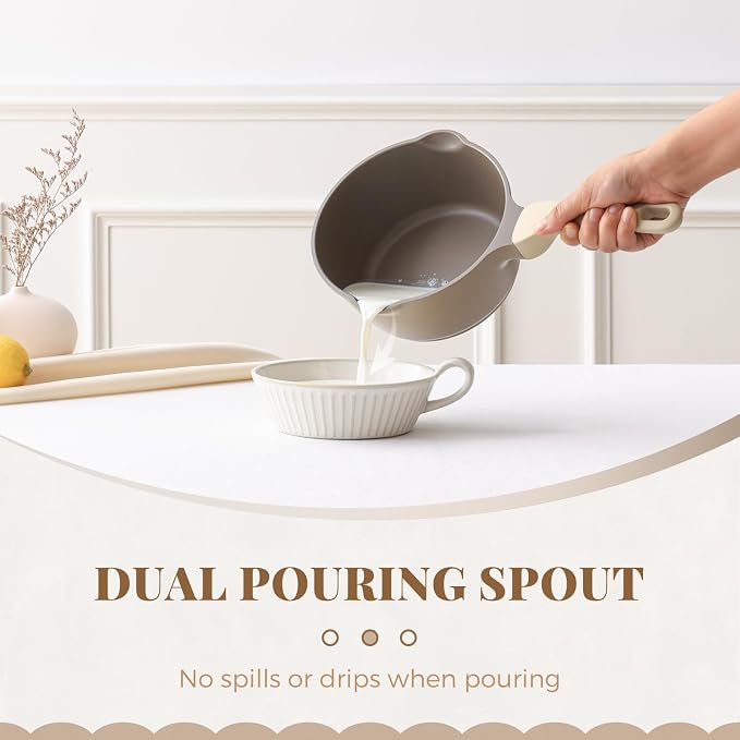PRICUSIS Nonstick Saucepan Set - Image 4