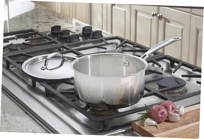 Cuisinart 719-18 Chef's Classic Stainless 2-Quart Saucepan - Image 2