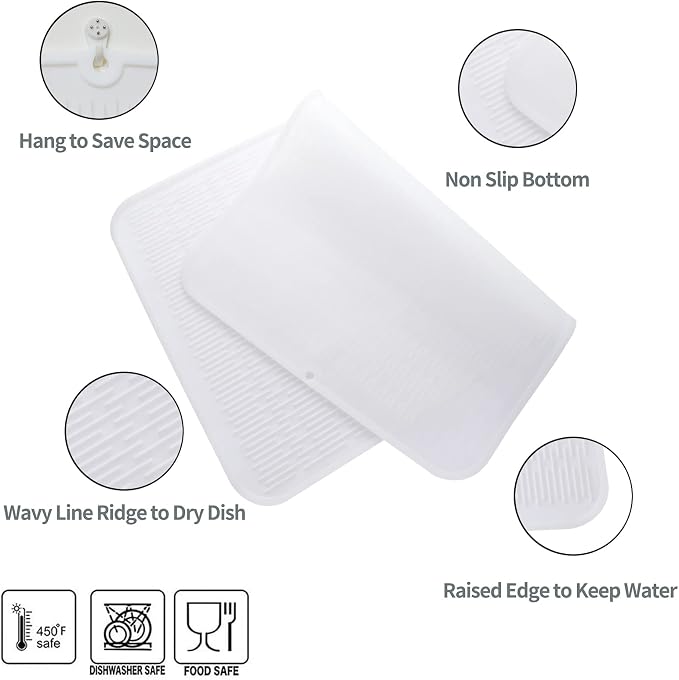 MicoYang Silicone Dish Drying Mat - Image 4