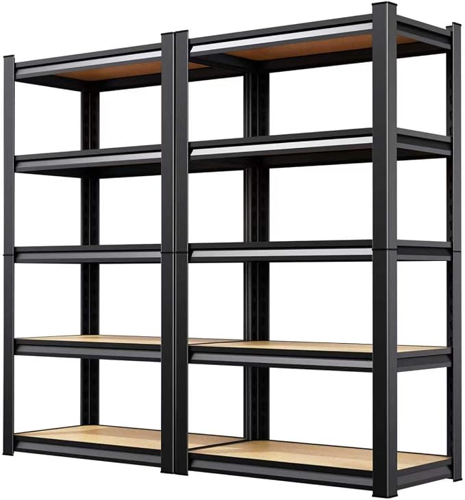 71" H-28 W-12 D Garage Shelving by Unknown