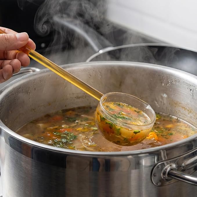 2 Pack 9.65" Heat Glass Ladle, High Temperature Borosilicate Glass Mixing - Image 7