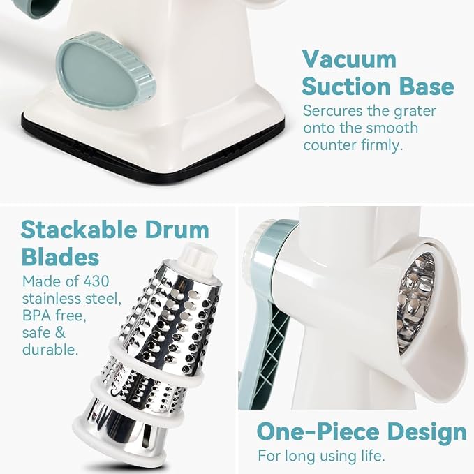 3 in 1 Manual Vegetable Cutter Machine - Image 5