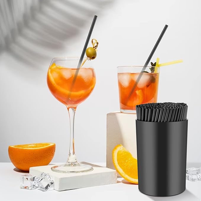 200 Pcs Black Coffee Stirrer and Holder Set Coffee Stir Sticks Coffee Stirrers - Image 6