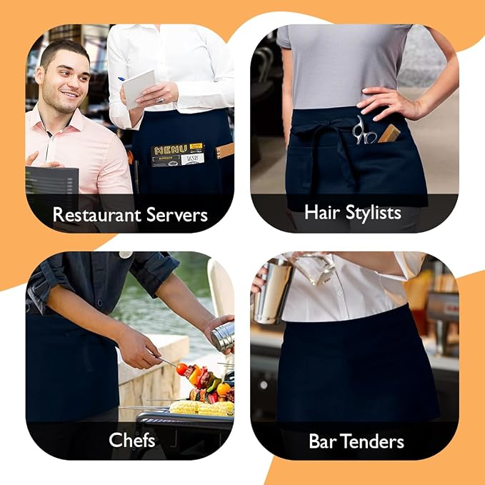Avalon Kitchen Server Aprons - Image 4
