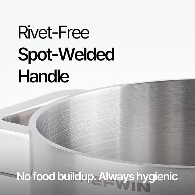 316 Stainless Steel 3.6 Quart Heavy Duty Soup Pot - Image 5