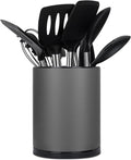 Kitchen Utensil Holder for Countertop 360° Rotating Utensil Caddy Extra Large by Haiyouneer