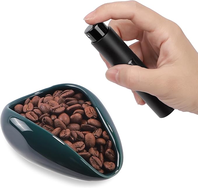 Coffee Bean Dosing Cup and Spray Bottle Set by Unknown