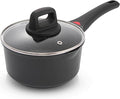 1.3 Quart Sauce Pan with Glass Lid by CAINFY