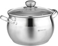 Daniks Classic 4 Quart Stainless Steel Stock Pot by Daniks