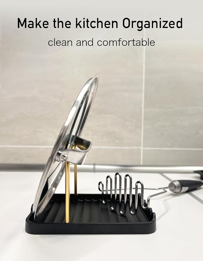 Anti-Rust Metal Spoon Rest - Image 4