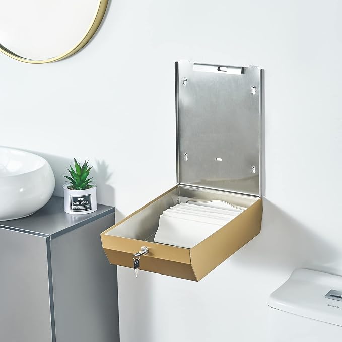 Paper Towel Dispenser Wall Mount Commercial c-fold/Multi-fold/Tri-fold - Image 3