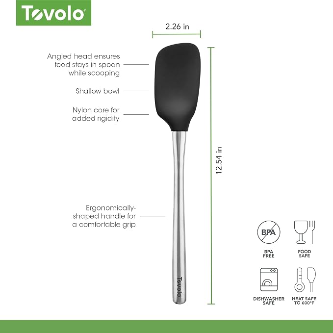 Tovolo Spoon Spatula Spoonula - Image 4