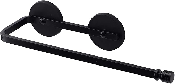 Magnetic Paper Towel Holder for Fridge, 12.3" Heavy Duty Magnet Rack, No Drill by LEVOSHUA