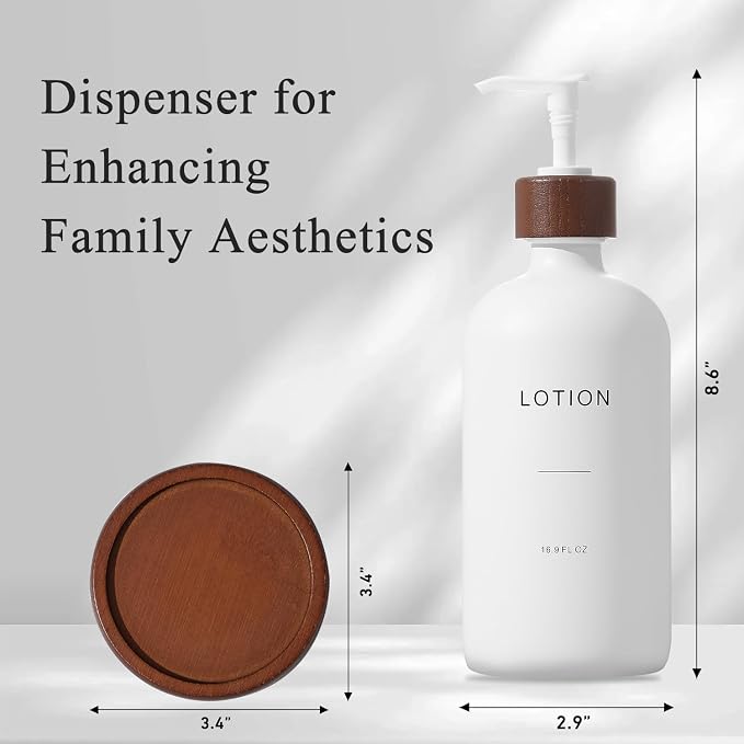 Soap Dispenser Bathroom, Refillable Lotion Dispenser - Image 5
