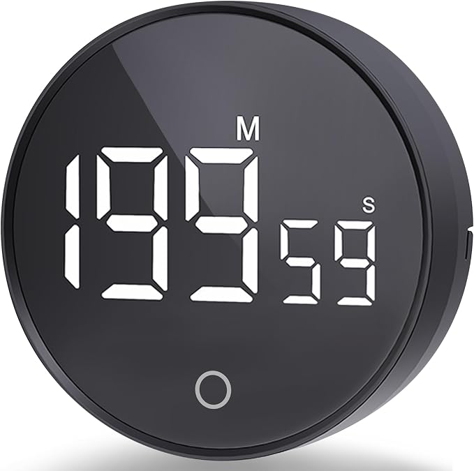 Digital Kitchen Timers, Magnetic Rotary Timer by Unknown