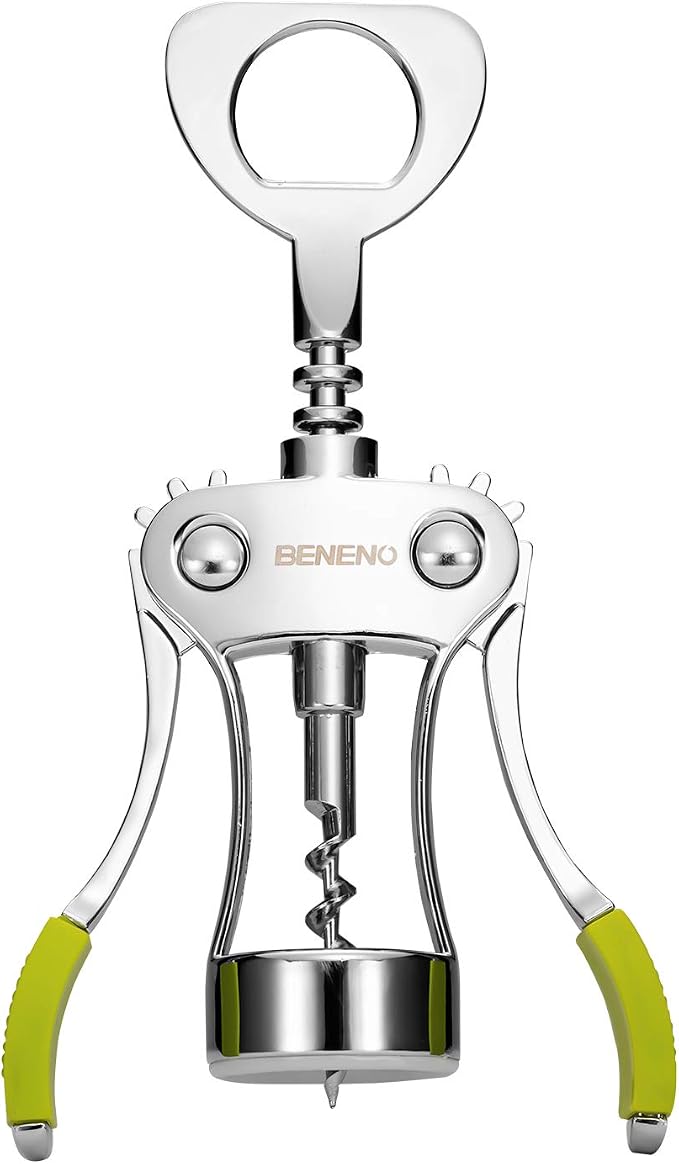 Beneno Wine Opener, Zinc Alloy Premium Wing Corkscrew - Image 8