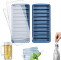 LessMo 2 PCS Ice Cube Tray, Long Ice Stick Tray Silicone by LessMo