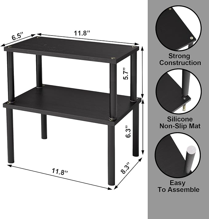 VERTORGAN Cabinet Organizer Shelf, Kitchen Counter Shelves, Bamboo Spice Rack - Image 6