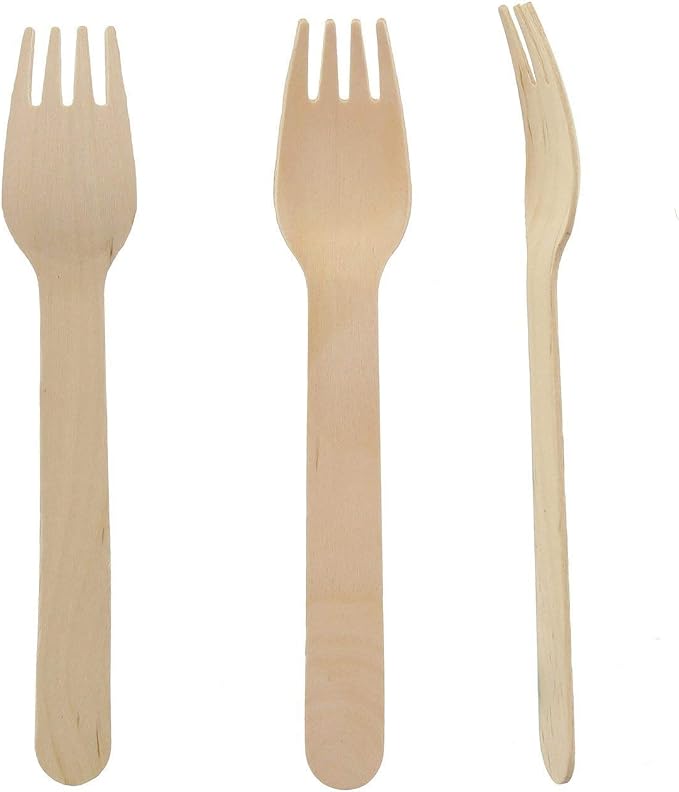 Perfect Stix Green Fork 158-250ct Disposable Wooden Forks, Plain Forks - Image 11