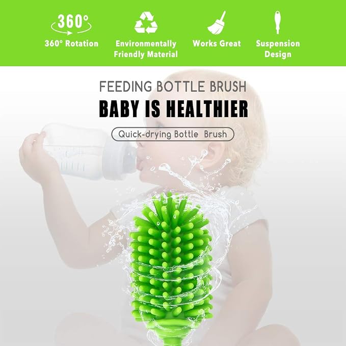 Silicone Bottle Cleaning Brush - Image 6