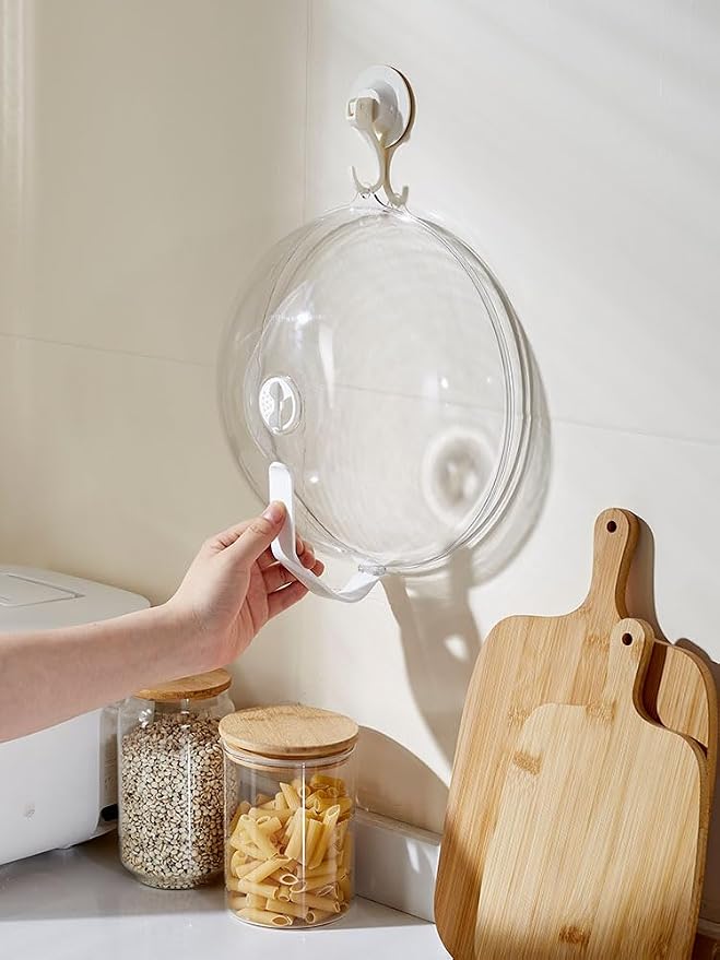 Microwave Splatter Cover for Food, Soft Plastic - Image 5