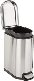 Amazon Basics D-Shaped Small Trash Can by AmazonBasics