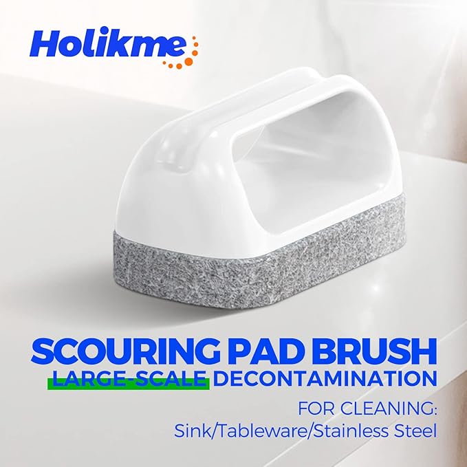Holikme 7 Pack Deep Cleaning Brush Set, Scrub Pads - Image 3