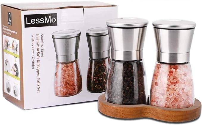LessMo Salt and Pepper Grinder Set - Image 7