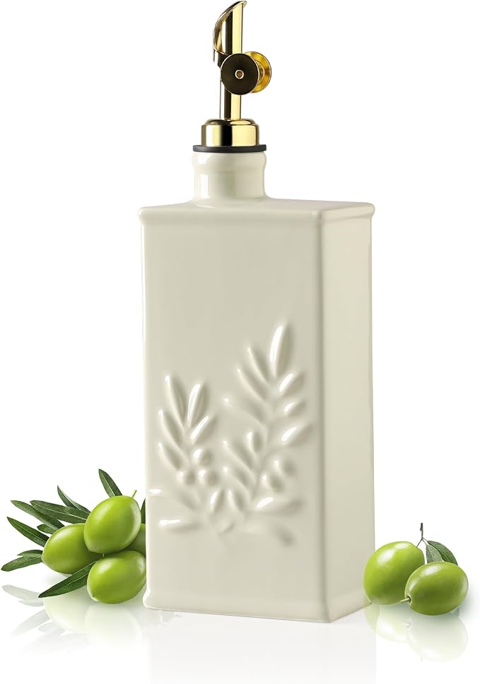 Sweejar Ceramic Olive Oil Dispenser Bottle by Sweejarco1949