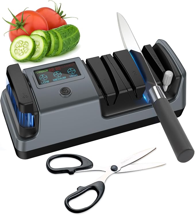 5-in-1 Electric Knife Sharpener by Abledn