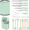 19 PCS Kitchen Cooking Utensils Set, 11 Pieces Silicone Cooking Utensils Set 6 by CADABY